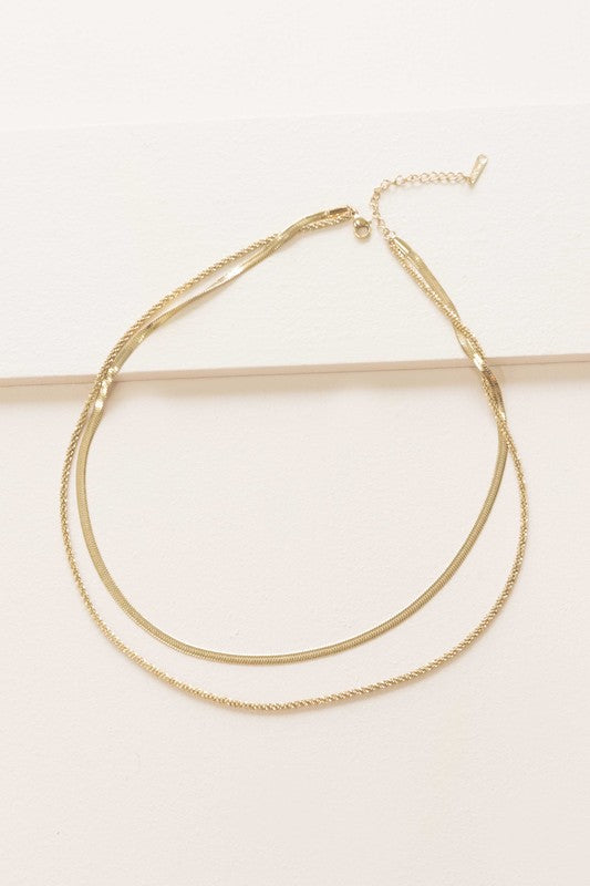 Layered Gold Necklace