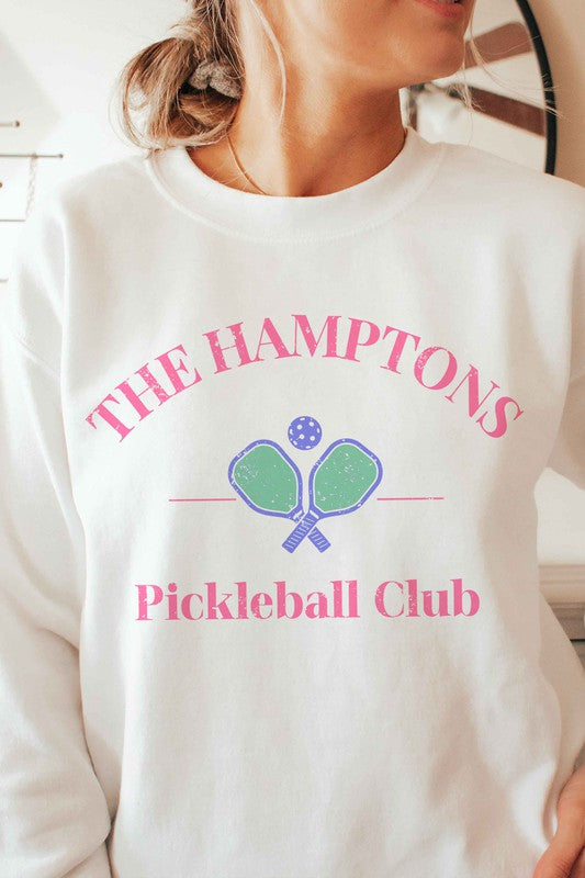 The Hamptons Pickleball Club Graphic Sweatshirt