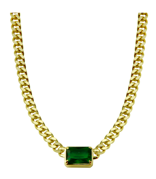 The Emerald Cuban Chain Necklace