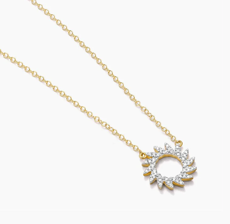 Ella Stein Sunny Daze Diamond Pendant Necklace