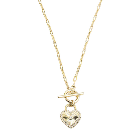 Gold Heart Necklace